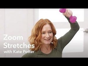 Zoom Stretches with Kate Potter | Chair Yoga Class