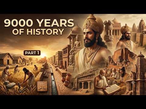 The Complete History of India — Part 1 | 9000 BC to 700 AD Explained