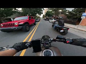 GOPRO HERO 11 - INDIAN SCOUT BOBBER POV [4K] (ENGINE SOUNDS ONLY)