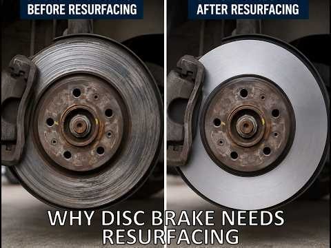 How to repair Car Disc Brake & why Disc Brake Needs Resurfacing #discbrake #carrepair #car