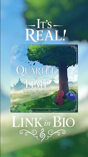 Announcing Quartet of Time - an ATLYS and ZREO: Second Quest production - Ocarina of Time