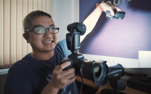 【韦找谁428】机顶闪光灯 (Canon佳能430EX III-RT & Profoto A1)