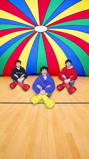 Under the Rainbow Parachute: Gym Class Fun!