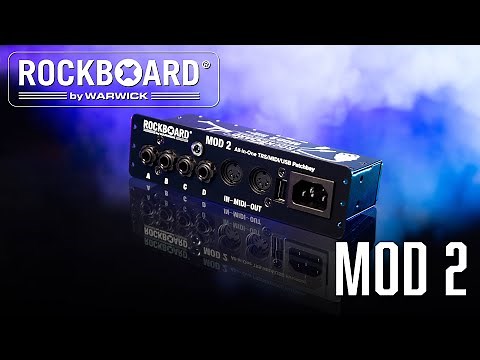 RockBoard | MOD 2 | The All-In-One Patchbay TRS, MIDI and USB connectivity