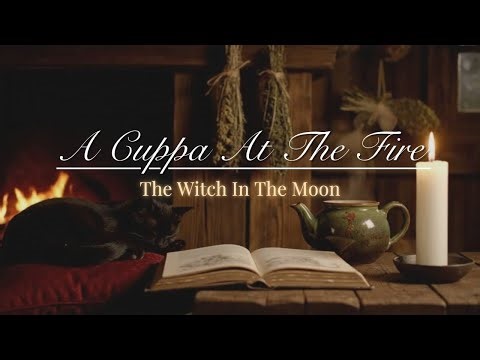 Forest Fireside Cosy Autumn Cauldron Burn | Crackling Fire & Birds ASMR Ambience Relax Study