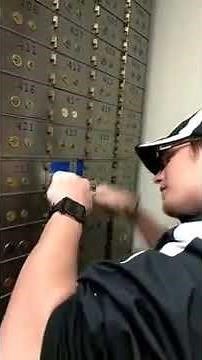 Key Man Lock & Safe Company Drilling Safe Deposit Boxes