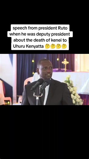Ruto's Tribute to Kenei: A Deep Reflection