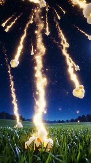 Popcorn Meteor Shower 🍿☄️