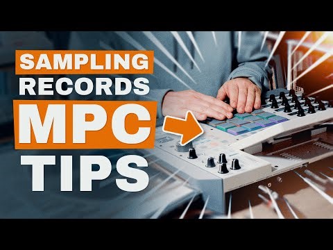 Akai Mpc Sampling Records TIP for left and right channels