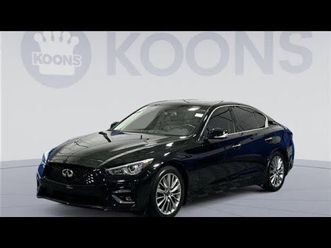 Used 2022 INFINITI Q50 Woodbridge VA Springfield, VA #KWFP220856