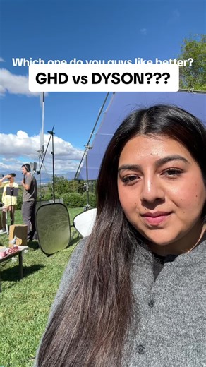 GHD vs Dyson cordless straightener Which one do you like better and why????@ghd USA @ghd @Dyson USA #ghd #ghdhair #dyson #dysonhair #whichone