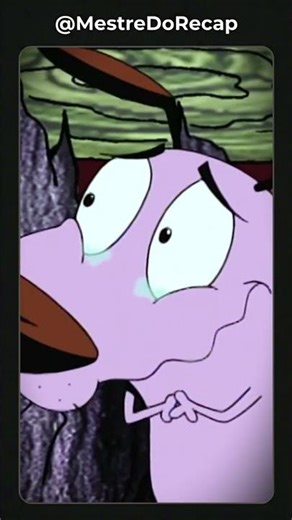 Eustace knocked down the magic tree #courageouscowardlydog #cartoonnetwork #masterofrecap