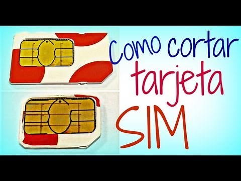 How to cut a SIM card to a micro SIM (template included)