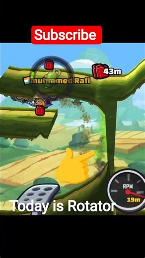 ✨Rotator best gameplay in today's community showcase —Hill climb racing 2