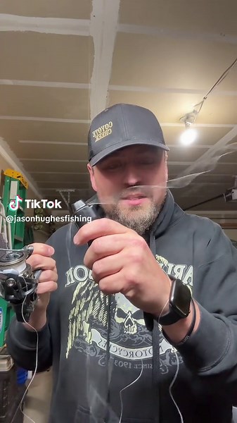 Fast affordable line remover 🎣 #fishinghacks #fishingline