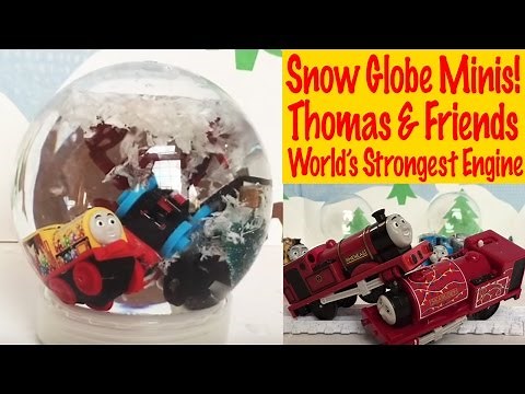 Snow Globe Minis - Thomas and Friends World's Strongest Trackmaster Engine