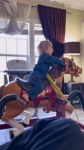 Yeehaw, ride em cowboy! 🎥 from TT/theharperfamily #wrangler #longlivecowboys | Wrangler Western