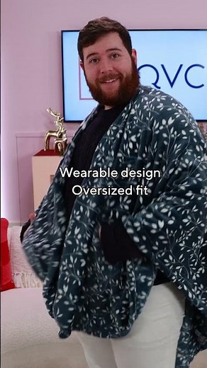 Berkshire Velvetsoft Wearable Plush Blanket | QVC