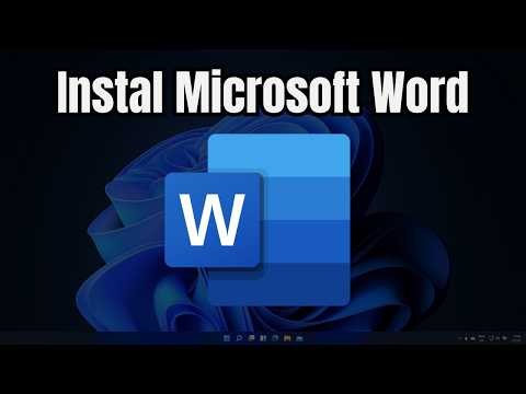 How to Install Microsoft Word For Free on Windows (PC / Laptop)