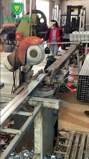 How is a durable steel tubular fence manufactured step by step?