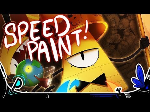 Bill Cipher speedpaint
