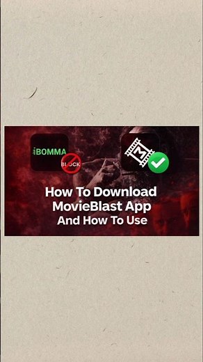 How To Download "MovieBlast" App 📈🥵 | #movieblast #ibomma #shorts