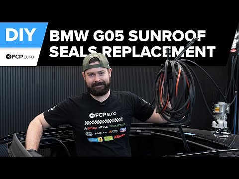 BMW X5 Sunroof Seal Replacement DIY (2019-2026 BMW G05 X6, G06 X6)