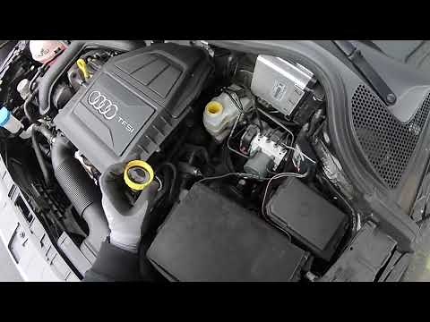 Engine compartment layout main components for checking and refilling your Audi A1/S1 Sportback DIY