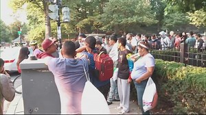 Another busload of migrants dropped off at Naval Observatory