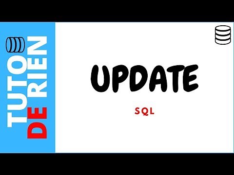 SQL mettre à jour des données et des tables