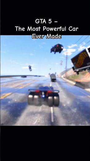 Everything Explodes When This Car Appears #gta5 #shorts #EverythingExplodes #MonsterTruck #trending