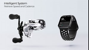 KastKing iReel One IFC Smart Baitcasting Fishing Reel, Bluetooth Connectivity to Smart Devices and KastKing App, Smoother & Longer Casts with Axis Eye Line Guide and Digital IFC Braking System