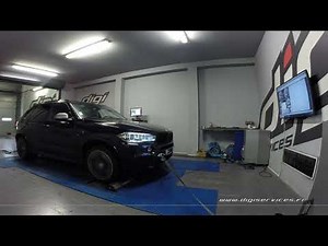 BMW X5 M50d 381cv AUTO Reprogrammation Moteur @ 435cv Digiservices Paris 77 Dyno
