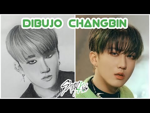 COMO DIBUJAR A CHANGBIN DE STRAY KIDS How to draw kpop