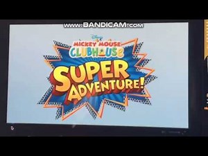 Five Title Cards for Mickey's Choo-Choo Boogie DVD