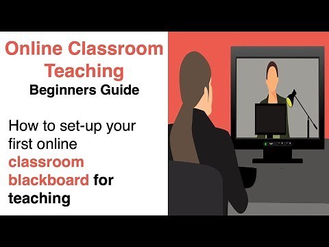 How to set up a virtual Blackboard for Online Teaching : Beginners Guide for Online Teaching
