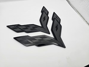 C7 Corvette Emblems Front and Rear Included. - Etsy