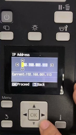 Summa S-Series, Change IP Address.