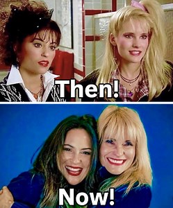 Deb and Hilly!⚡️ @judiearonson @suzannesnyder33 #weirdscience #movie #actress #80s #film #comedy #sciencefiction #nostalgia #trend #facebookpost | The_80s_90s_Guy