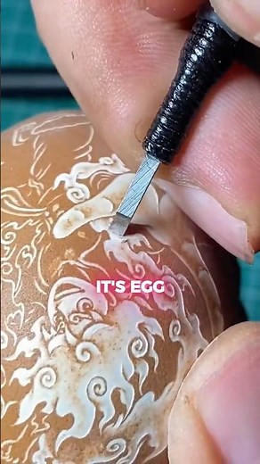 how EGG SHELLS become amazing works of art
