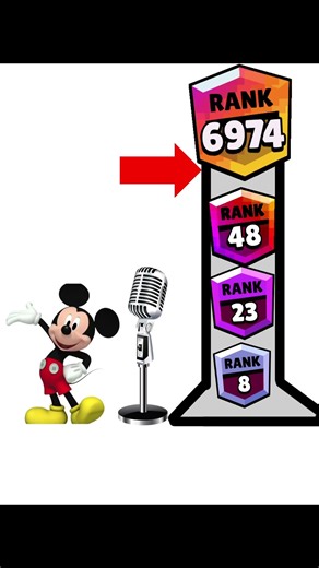 Mickey sings level #shorts #funny #sing #mickeymouse #level