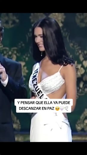 Mónica Spear ya puedes descanzar en paz mi reyna 🥺❤️‍🩹🕊 #monicaspear #monicaspearporsiempre #venezuela🇻🇪 #missuniversevenezuela #descanzaenpazmonicaspear 🕊🤍