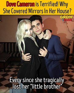 274K views · 817 reactions | Dove Cameron is Terrified! Why She Covered Mirrors in Her house? | Grow Up Dude | Facebook