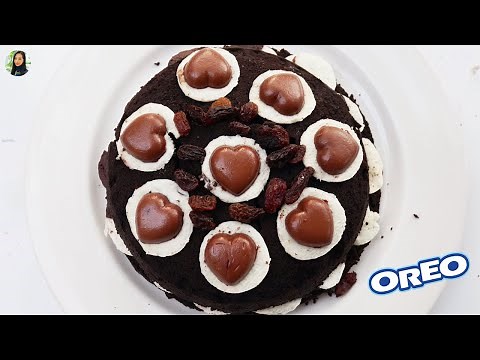 Oreo Chocolate Cake Recipe Easy With Simple Ingredients | Dessert with Anuch