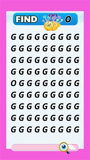 Find "O" in 5 Seconds! Eye Test Challenge | SPOT IT QUIZ