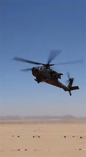 AH-64 Apache Unleashes 30mm Fury 🚁🔥 | Ultimate Attack Helicopter Combat Cinematic