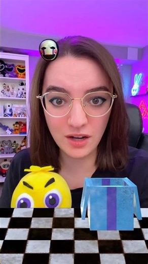 Playing A FNAF Game with the Puppet! #fnaf #fivenightsatfreddys