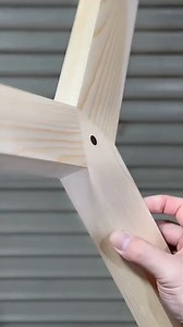 Traditional Woodworking, No Screws, Just Strength 🪓 #woodworking #woodworkingcommunity #woodworkinglife #woodworkingprojects | Little Luban Woodworking