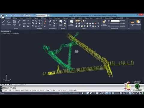 Xuất bản vẽ CAD sang file PDF 3D dạng mô hình khung dây | EXPORT PDF 3D