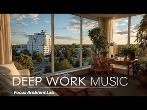 Deep Work Ambient Music | Ultimate Focus for Study & Productivity | Serene Sounds